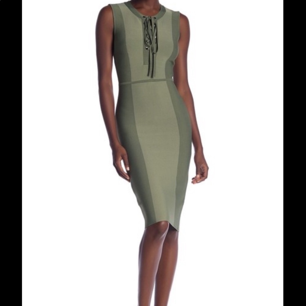 Bcbg midi‎ bodycon dress